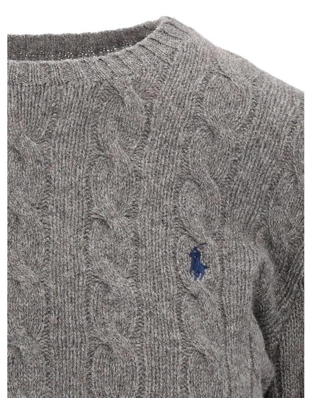 폴로 랄프로렌 [해외직구][A94]폴로 211971865501 여성 니트 스웨터 POLO RALPH LAUREN POLO RALPH LAUREN Cable Knit Wool And Cashmere Crew Neck Sweater 착용컷