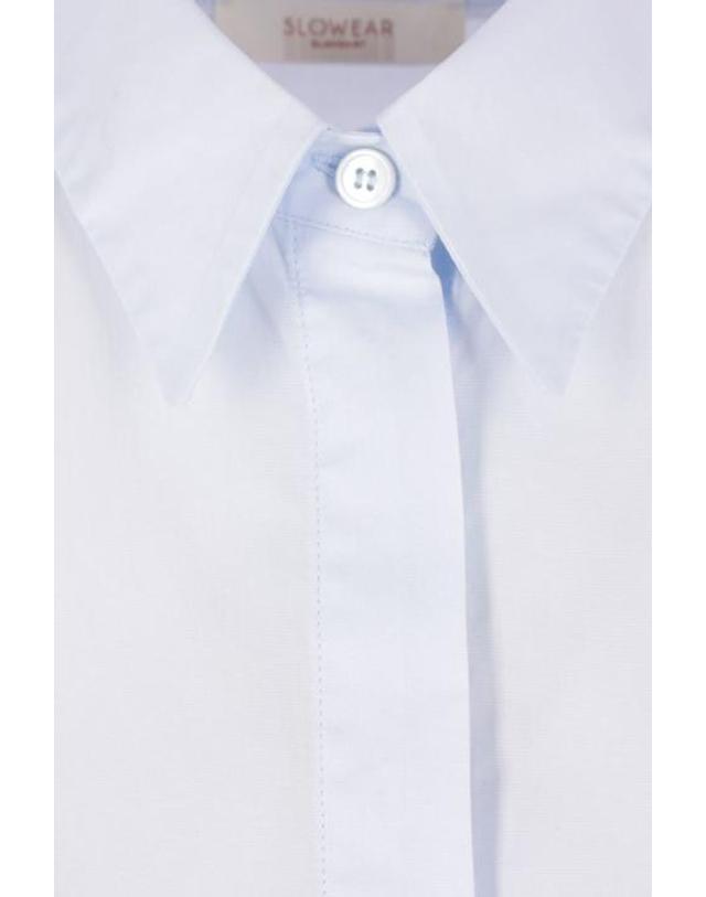글랜셔츠 [해외직구][E32]GLANSHIRT 5S1031L6601800 여성 셔츠 블라우스 GLANSHIRT Gioia shirt in poplin 착용컷
