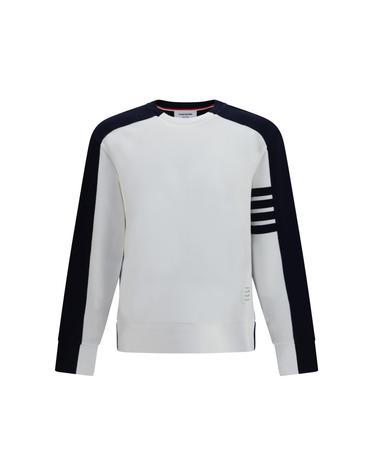 [해외직구][K68]톰브라운 MJT580A00535 104 남성 맨투맨 스웨트셔츠 후드 Colorblock Crewneck Sweatshirt with 4 bar detail