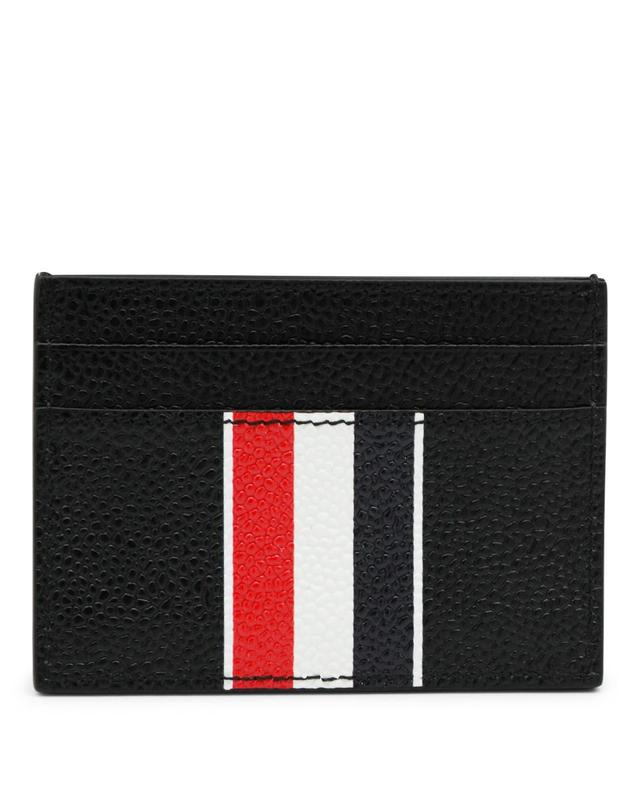 톰브라운 [해외직구][B47]톰브라운 UAW090A00198001 남성 카드지갑 카드홀더 BLACK CARD HOLDER 착용컷