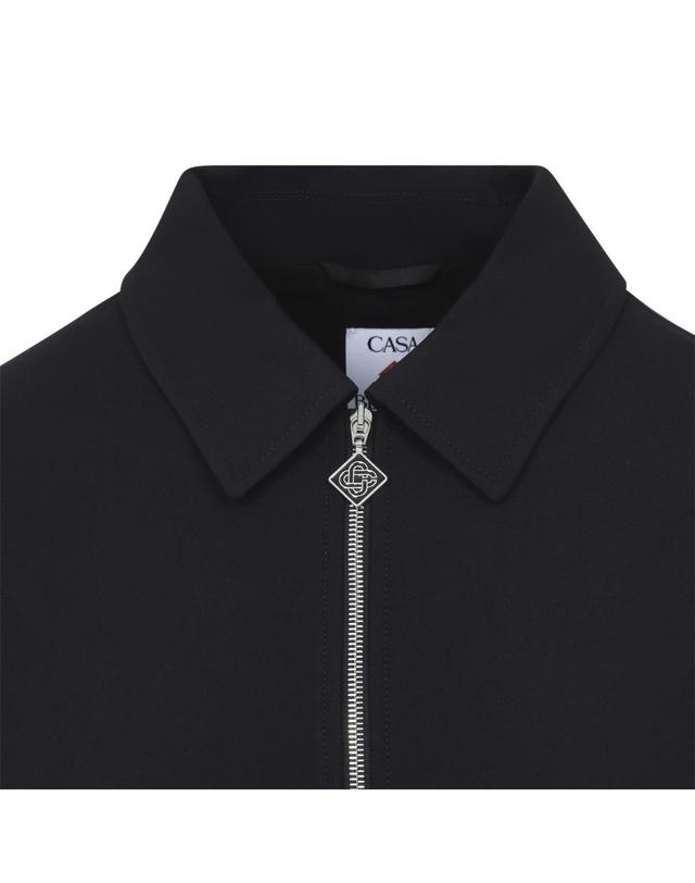 카사블랑카 [해외직구][D14]카사블랑카 MPF26JK52601 BLACK 남성 자켓 코트 아우터 Casablanca Tailored Sport Jacket 착용컷