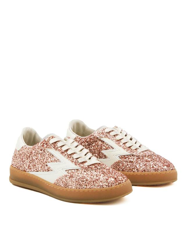 모아컨셉트 [해외직구][S27]MOACONCEPT MG702CO1 여성 로우탑 하이탑 슬립온 스니커즈 신발 구두 운동화 CHAMPAGNE LEATHER CLUB SNEAKERS 착용컷