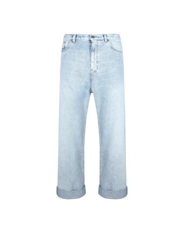 [해외직구][S27]발렌티노 6V3DE04GARE508 남성 데님 청바지 진 와이드진 스트레이트진 바지 플레어진 LIGHT BLUE COTTON JEANS