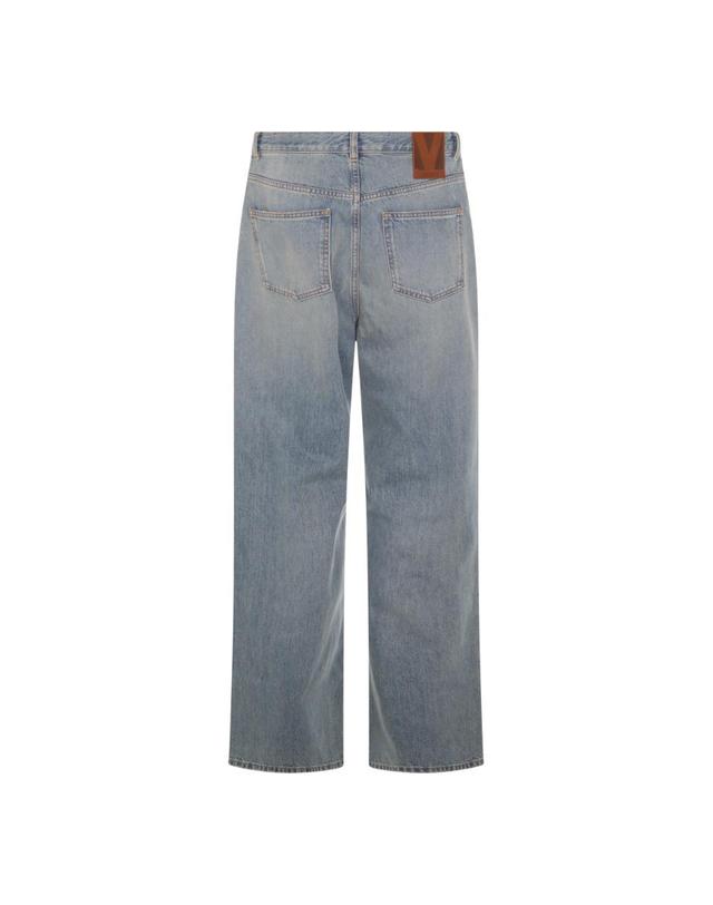 발렌티노 [해외직구][Q11]발렌티노 6V0DE04NAV4558 남성 데님진 청바지 LIGHT COTTON JEANS 착용컷
