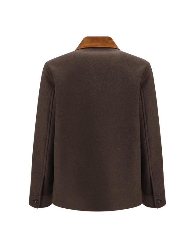 발렌티노 [해외직구][K68]발렌티노 9V0CJH48BP2 1MD 남성 자켓 베스트 봄버 파카 블레이저 Wool Jacket with suede collar 착용컷