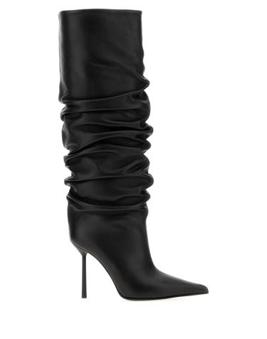 레실라 [해외직구][X45]LE SILLA 4196E090BXPPPELLE 001 여성 펌프스 슬링백 하이힐 스트랩힐 Black leather Bella boots