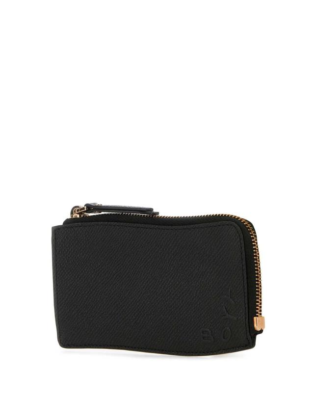 보이 [해외직구][X45]보이 COREFWZAEPS 0BLK 여성 지갑 반지갑 장지갑 카드지갑 Black leather Epsom cardholder 착용컷