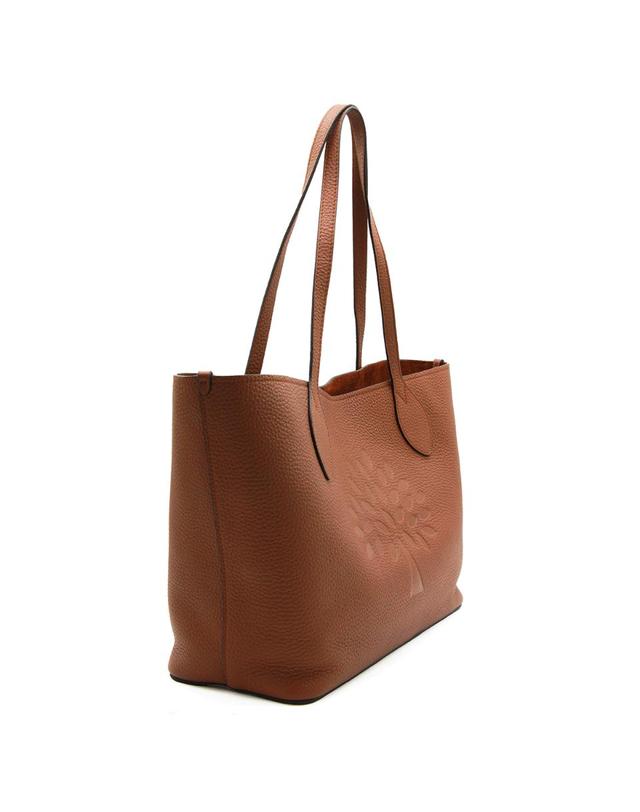 멀버리 [해외직구][Q11]멀버리 HH0140736G222G222 여성 가방 백 BROWN LEATHER TREE TOTE 착용컷
