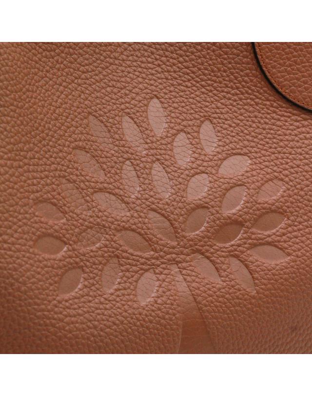 멀버리 [해외직구][Q11]멀버리 HH0140736G222G222 여성 가방 백 BROWN LEATHER TREE TOTE 착용컷