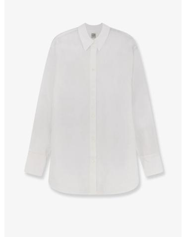 [해외직구][N85]토템 253WRT0522 여성 셔츠 블라우스 남방 TOTEME Oversized Summer cotton and linen shirt
