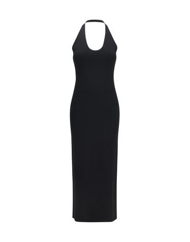 [해외직구][K68]토템 253WRD0205YA0187 001 여성 원피스 롱 미디 미니 드레스 Halter neck knit Dress
