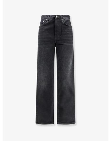 [해외직구][N85]토템 2342036 여성 데님 청바지 진 TOTEME Black denim jeans