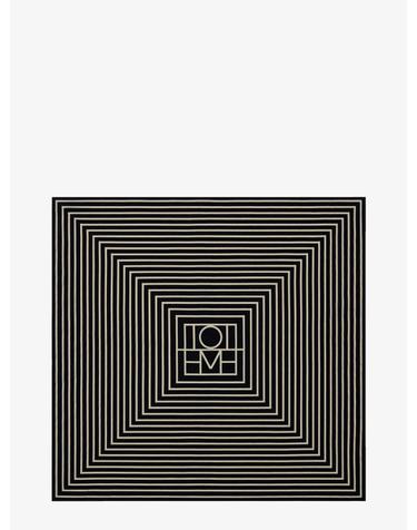 [해외직구][N85]토템 221852 여성 스카프 머플러 목도리 TOTEME Monogrammed silk scarf