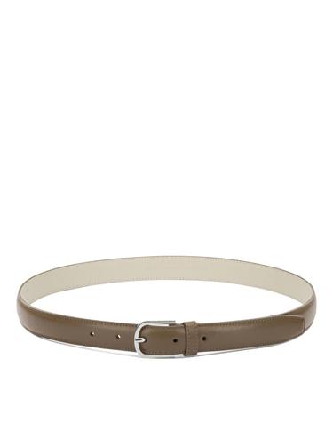 [해외직구][V90]토템 244 WAM1089 LE0025 379TIRAMISU 여성 벨트 버클 서스펜더 Slim Leather Belt