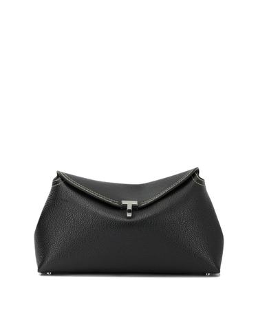 [해외직구][V90]토템 234 WLGBG423 LE0030 001BLACK 여성 클러치백 파우치 뷰티케이스 T Lock Clutch Bag