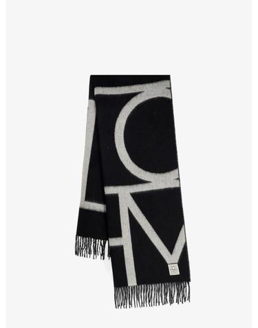 [해외직구][N85]토템 264WSC0182 여성 스카프 머플러 목도리 TOTEME Monogram wool scarf