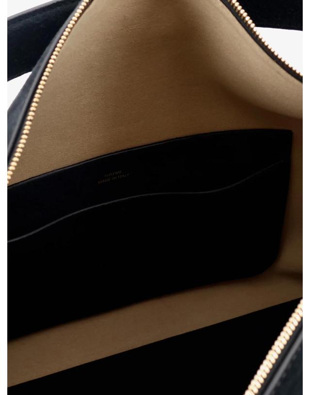 토템 [해외직구][N85]토템 261WAL0126 여성 숄더백 크로스백 쇼퍼백 TOTEME Medium Bevel Suede Shoulder Bag 착용컷