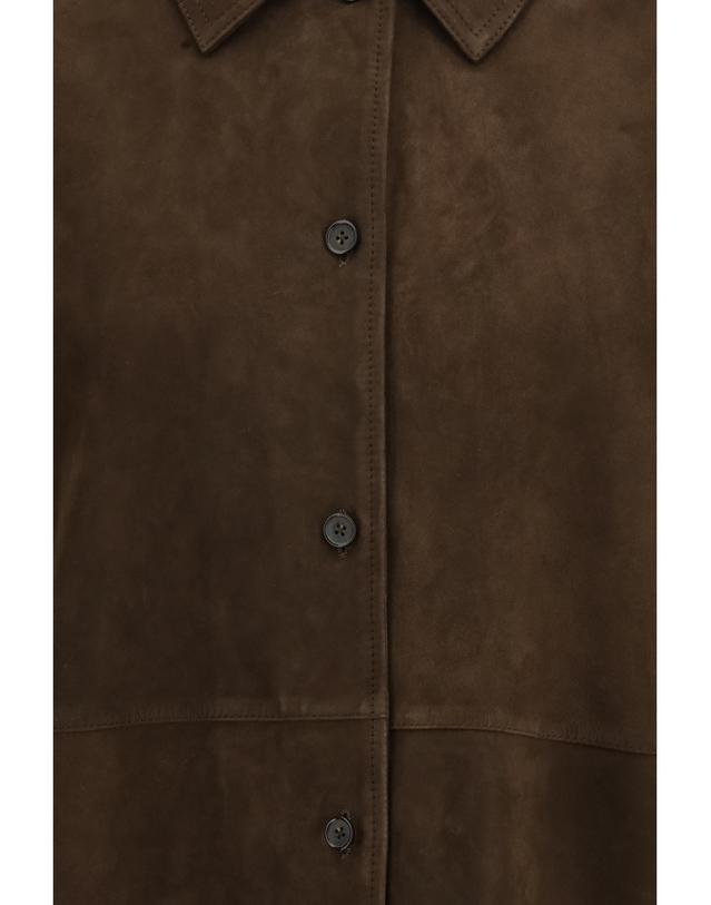 토템 [해외직구][K68]토템 261WRT0707LE0200 213 여성 셔츠 남방 긴팔 반팔 블라우스 Suede Shirt Jacket 착용컷