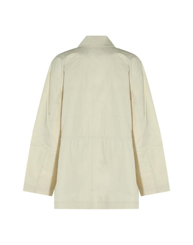 토템 [해외직구][Q11]토템 263WRO0325FB0427302 여성 트렌치코트 OYSTER COTTON BLEND COLLARED TRENCH COAT 착용컷
