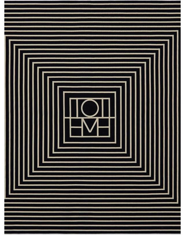 토템 [해외직구][N85]토템 221852 여성 스카프 머플러 목도리 TOTEME Monogrammed silk scarf 착용컷