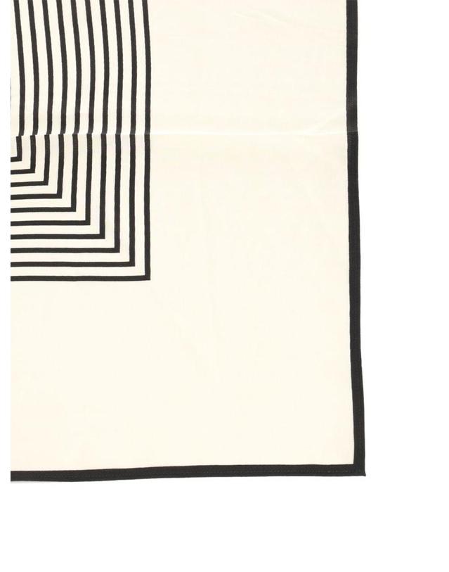 토템 [해외직구][A94]토템 211 853 801 901055 여성 스카프 목도리 TOTEME TOTEME Centered Monogram Silk Scarf 착용컷