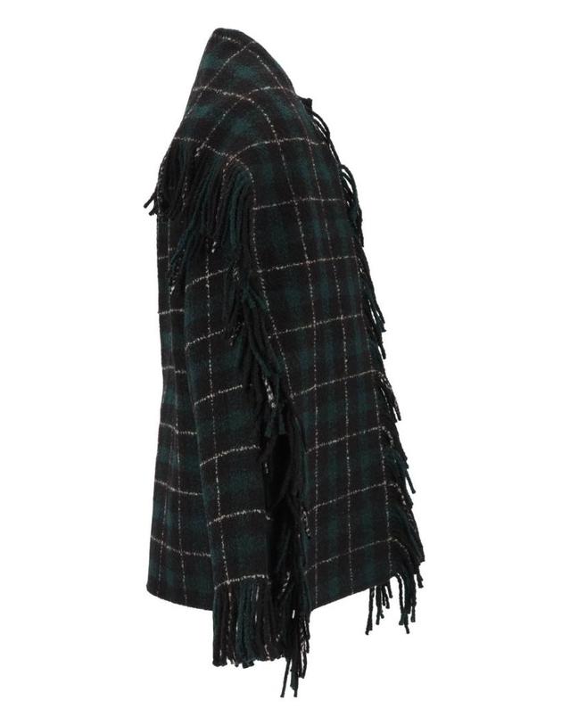 토템 [해외직구][A94]토템 264 WRO0242 FB0471421 여성 코트 아우터 TOTEME TOTEME Fringed Scarf Jacket 착용컷