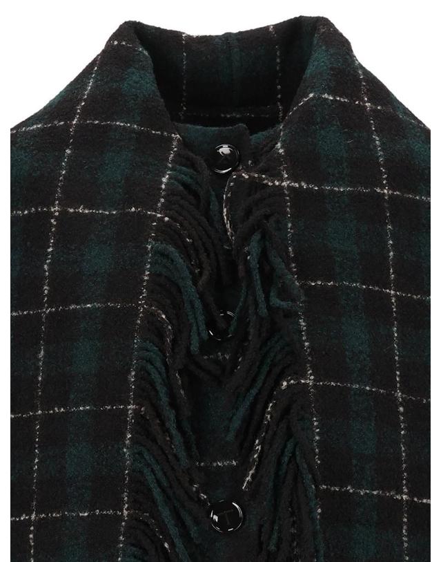 토템 [해외직구][A94]토템 264 WRO0242 FB0471421 여성 코트 아우터 TOTEME TOTEME Fringed Scarf Jacket 착용컷