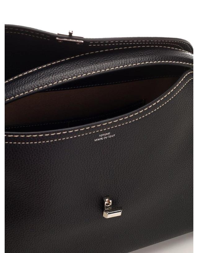 토템 [해외직구][A94]토템 234 WLGBG427 LE0030001 여성 토트백 탑핸들백 TOTEME TOTEME T Lock Shoulder Bag 착용컷