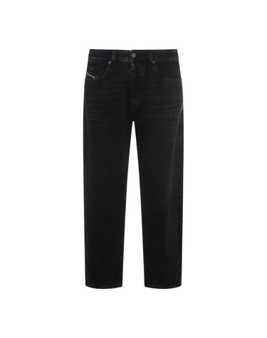 [해외직구][Q11]디젤 A1897409P0902 남성 데님진 청바지 BLACK COTTON 2024 D MACS JEANS