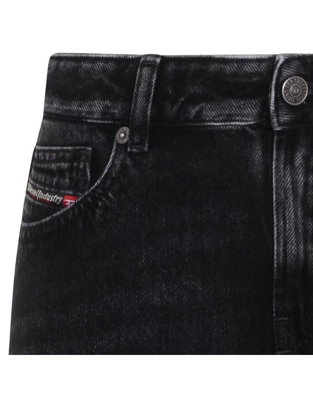 디젤 [해외직구][Q11]디젤 A0493509P0902 여성 스커트 치마 BLACK COTTON SKIRT 착용컷