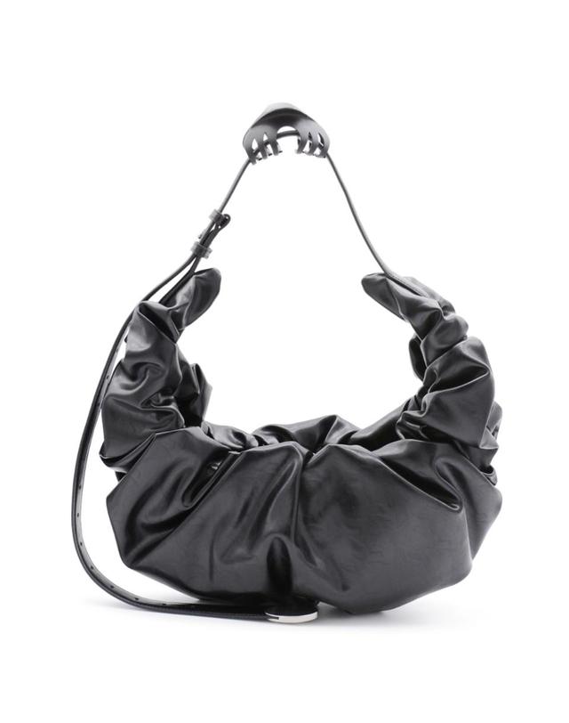 디젤 [해외직구][B47]디젤 X10478P8657T8013 여성 숄더백 버킷백 호보백 가방 BLACK GRAB D HOBO L SHOULDER BAG 착용컷