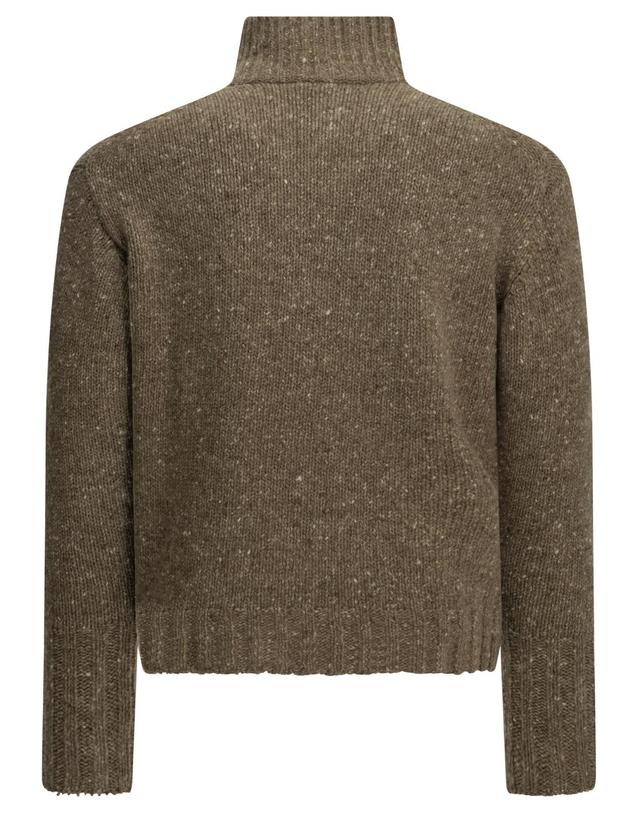 오라리 [해외직구][V90]오라리 A26AP01HSTOP BROWN 남성 니트 스웨터 가디건 Wool Sweater with a Half Zip 착용컷