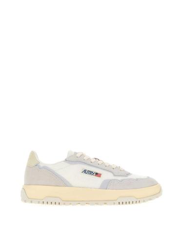 [해외직구][X45]오트리 LDLM AK01 남성 스니커즈 단화 남자스니커즈 Two tone fabric and suede Wildpace sneakers