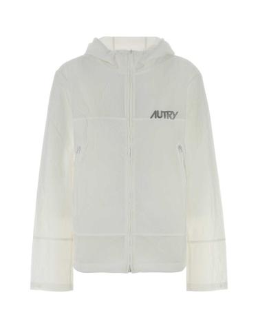 [해외직구][X45]오트리 WBPX 012W 여성 자켓 베스트 블레이저 봄버 데님 White nylon windbreaker