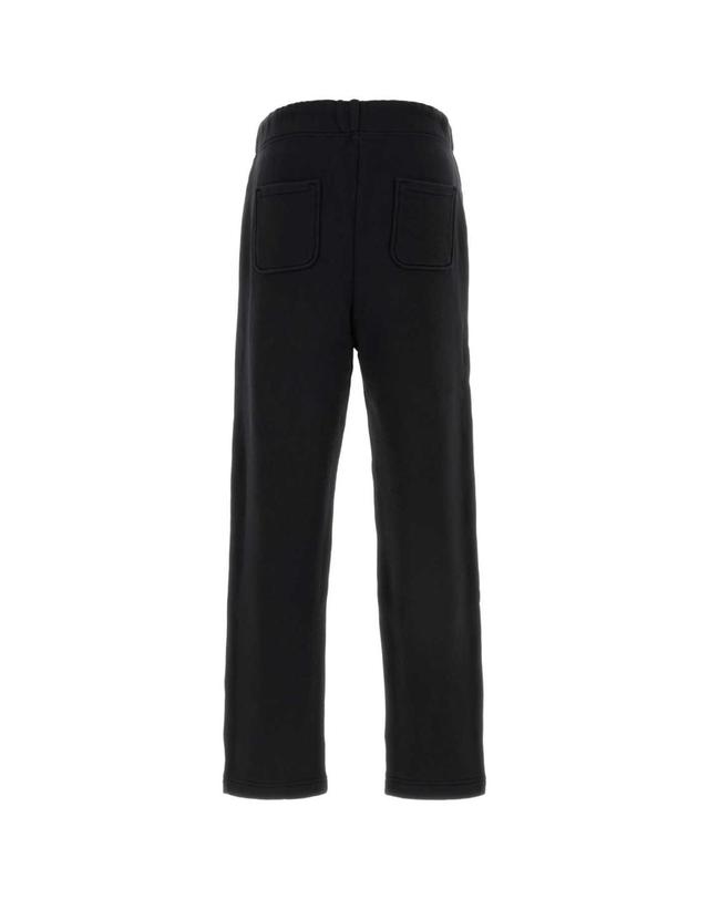오트리 [해외직구][X45]오트리 SPPM 038K 남성 바지 면바지 조거 카고 와이드 Black cotton joggers 착용컷