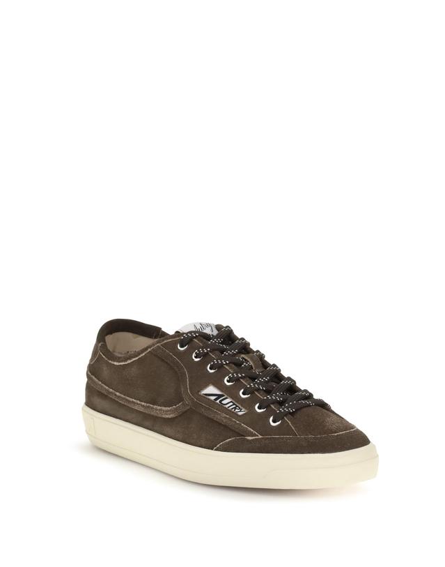 오트리 [해외직구][K68]오트리 SCLMKQ02 MUSTANG 남성 스니커즈 단화 로우탑 하이탑 Medalist Low suede and leather Sneakers 착용컷
