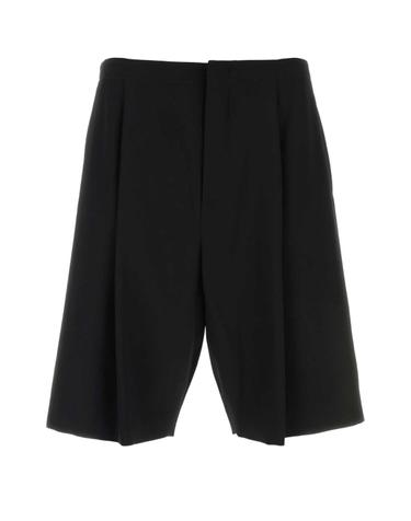 [해외직구][X45]더로우 1343W4319 BLK 남성 반바지 버뮤다팬츠 숏팬츠 쇼츠 Black wool Sayed bermuda shorts
