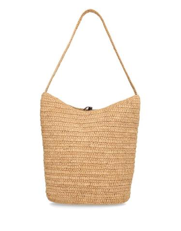 [해외직구][A94]더로우 W2173W27TE 여성 숄더백 크로스백 THE ROW THE ROW Alma Raffia Shoulder Bag