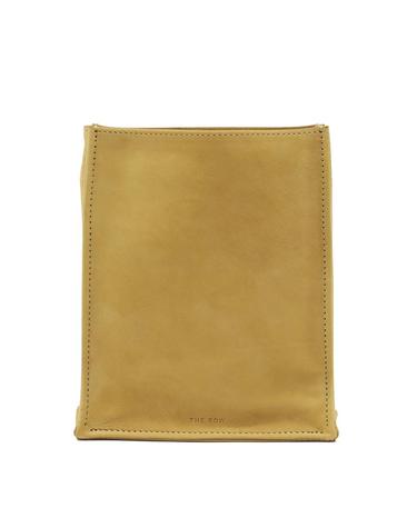 [해외직구][B47]더로우 W1779L81MSTRS 여성 토트백 크로스백 DARK YELLOW LEATHER CROSSBODY BAG