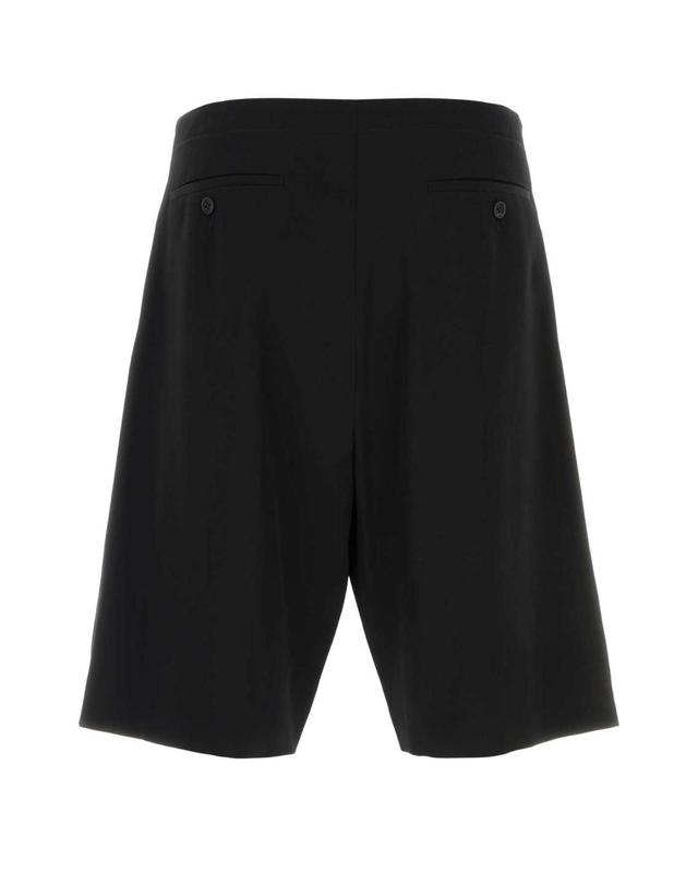 더 로우 더로우 [해외직구][X45]더로우 1343W4319 BLK 남성 반바지 버뮤다팬츠 숏팬츠 쇼츠 Black wool Sayed bermuda shorts 착용컷
