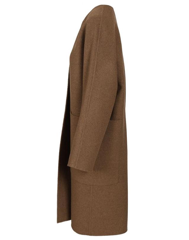 더 로우 더로우 [해외직구][A94]더로우 10544W4252OTT 여성 코트 아우터 THE ROW THE ROW Tiberus Coat In Cashmere Blend 착용컷