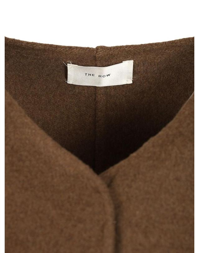 더 로우 더로우 [해외직구][A94]더로우 10544W4252OTT 여성 코트 아우터 THE ROW THE ROW Tiberus Coat In Cashmere Blend 착용컷