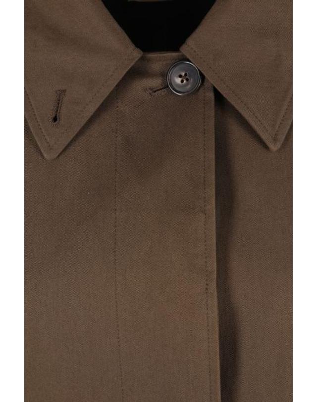더 로우 더로우 [해외직구][E32]더로우 R000043W4745DFW 여성 트렌치코트 THE ROW Iza trench coat in twill 착용컷