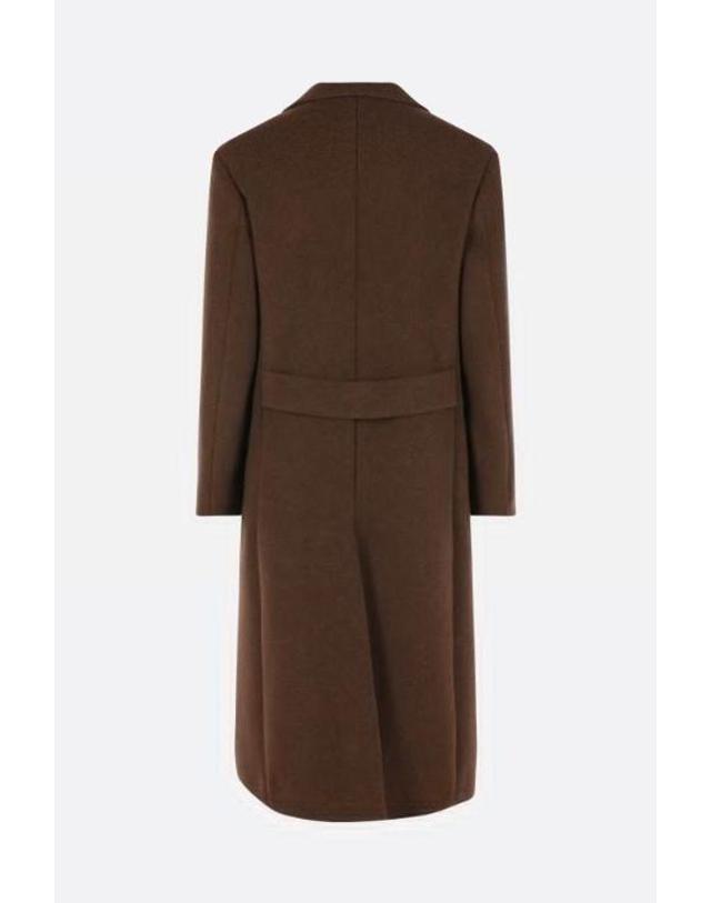 더 로우 더로우 [해외직구][E32]더로우 R000047W4645BRM 여성 코트 THE ROW Bamira double breasted coat in wool 착용컷