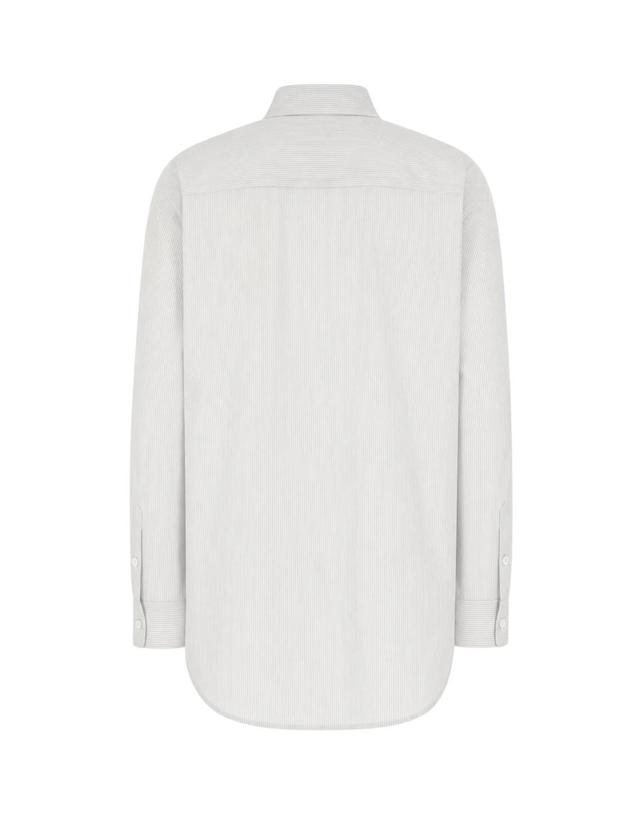 더 로우 더로우 [해외직구][W63]더로우 10477W4591 WBS 여성 셔츠 남방 블라우스 Camicia in cotone con stampa 착용컷