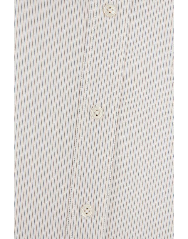 더 로우 더로우 [해외직구][W63]더로우 10477W4591 WBS 여성 셔츠 남방 블라우스 Camicia in cotone con stampa 착용컷