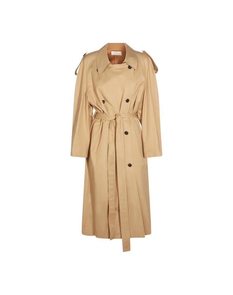 [해외] [S27]더로우 10769W3670SAN 여성 트렌치코트 하프코트 오버코트 롱코트 재킷 자켓 BEIGE COTTON DESTER TRENCH COAT FH66XX00107