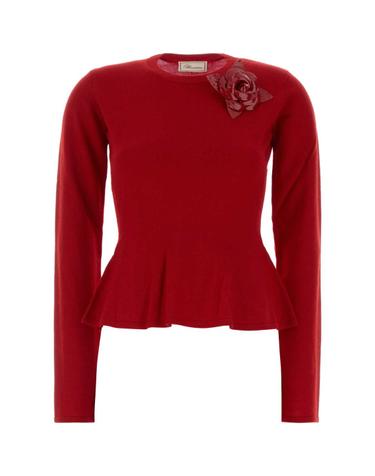 [해외직구][X45]블루마린 RF6180MA3132M700A XO824 여성 스웨터 니트 가디건 Red wool sweater