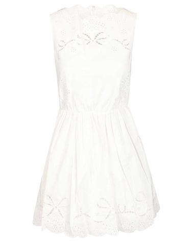 [해외직구][A94]셀프포트레이트 AC26 034S WWHITE 여성 원피스 드레스 SELF PORTRAIT SELF PORTRAIT White Mini Dress