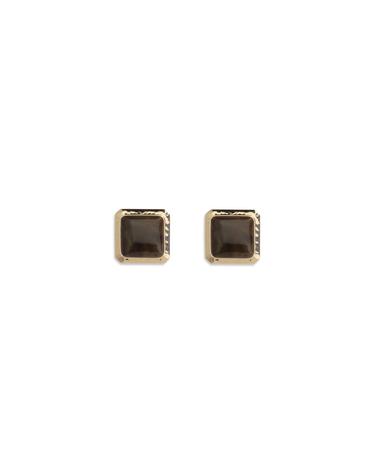 [해외직구][K68]셀프포트레이트 AW26623EGD GOLD 여성 귀걸이 피어싱 이어링 악세사리 Square Enamel Earrings